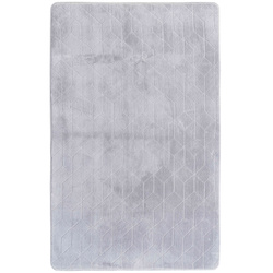 Dywan STRADO Rabbit 3D pluszowy miękki jak królik 160x230 Silver