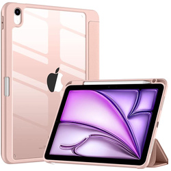 Etui Crystal do iPad Air 11 M4 2026 Gen 8/ M3 2025 Gen 7/ M2 2024 Gen 6, różowe - ochronne