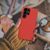 Etui Nillkin Frosted Pro do Samsung Galaxy S24 Ultra, zielone - ochronne z podstawką, dostęp do portów i przycisków