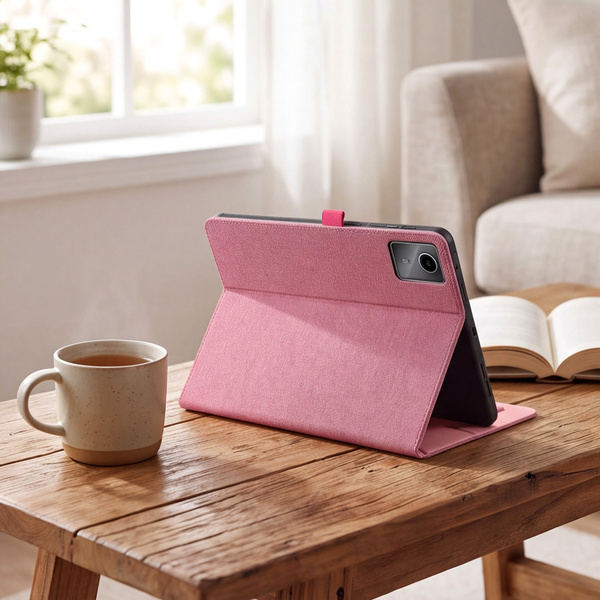 Etui z klapką do Lenovo Idea Tab 11" TB336FU TB336ZU ZAFR0378PL - różowe
