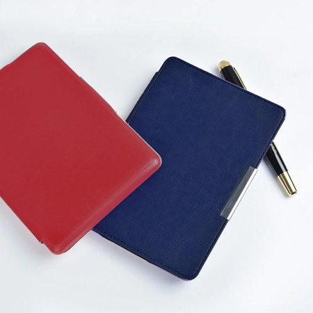 Smart Case red for Kindle Paperwhite 1/2/3 with auto wake feature