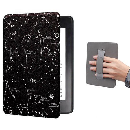 Puzdro grafické s držiakom na Amazon Kindle Paperwhite 5 gen 11 - ochranné so stojanom