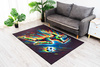 Koberec herný 3D Football 140x200 cm - moderný 3D vzor do izby hráča