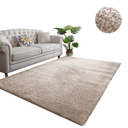 Dywan Alpaca nowoczesny puszysty pluszowy miękki loft salon 120x170, beżowy