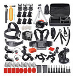 Set of universal 118in1 accessories for GoPro, DJI, Insta360, SJCam, Eken sports cameras (GoPro 120 in 1 set)