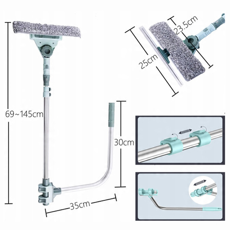 Strado Telescopic Window Cleaning Brush