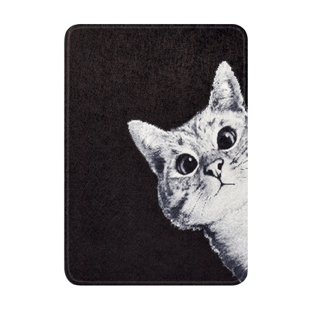 Etui Graphic Kindle Paperwhite 6/ Colorsoft/ Signature Edition - White Cat