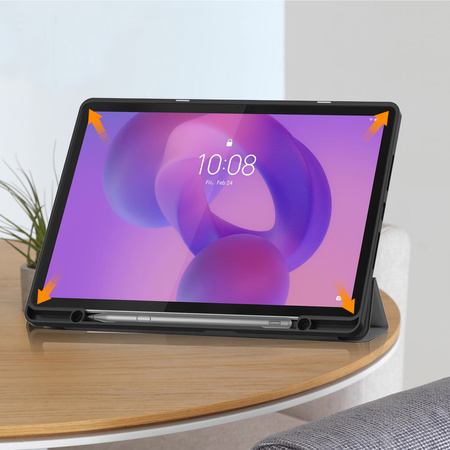 Puzdro na Lenovo Idea Tab Plus 12.1 2025 slot na stylus - ochranné so stojanom