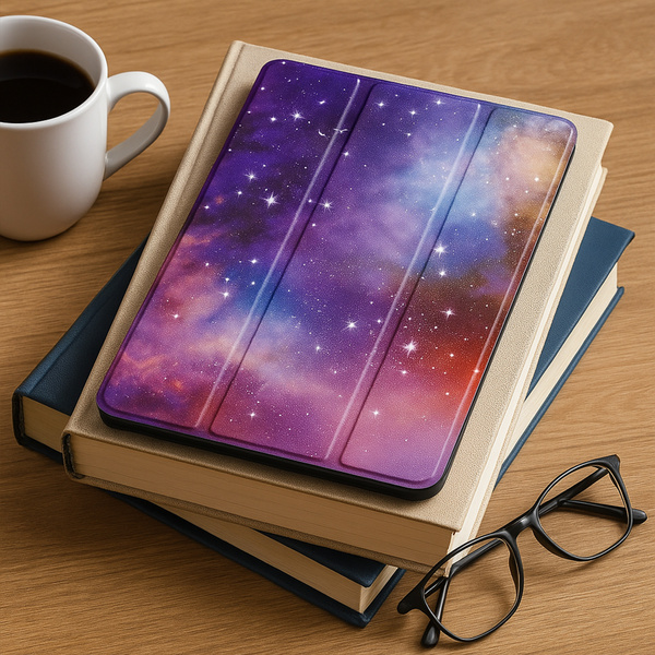 Etui Graficzne do Lenovo Tab One 8.7 25 TB305FU TB305XU, ochronne z podstawką
