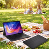 Puzdro s klávesnicou Bluetooth na Redmi Pad 2 11 2025, čierne - ochranné so stojanom, prístup k portom a tlačidlám
