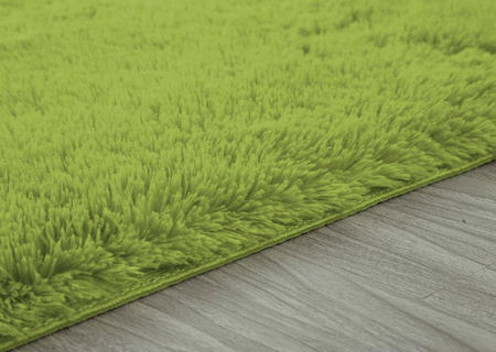 Shaggy Strado 250x300 GreenGrass room carpet (Green)