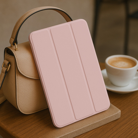Puzdro Smart Case na Redmi Pad SE 8.7 2024, ružové - ochranné so stojanom, prístup k portom a tlačidlám
