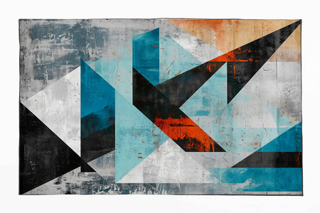 Carpet NOVO Strado modern for living room marble pattern velvet Modern Trikty 160x200 cm