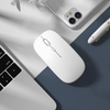 Bezdrôtová myš počítačová myš Bluetooth 2.4G optický senzor, zelená