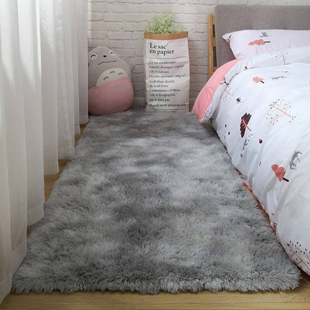 Ombre Shaggy Strado Rug 160x200 OmbreSilver (Light Gray)