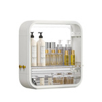 Exclusive casket organizer AMBER Strado roomy jewelry and cosmetics chest for the bathroom