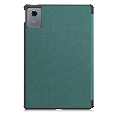 Puzdro Smart na Lenovo Idea Tab 11 2025 s klapkou, zelené - ochranné so stojanom