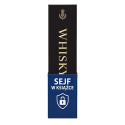 Sejf książka metalowa skrytka kasetka na pieniądze klucze biżuterię zegarki - Whisky