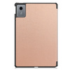 Etui Smart do Lenovo Idea Tab 11 2025 z klapką, złote - ochronne z podstawką