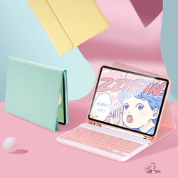 Keyboard case for Samsung Galaxy Tab S7 FE/ S7 Plus - CFS7FE (Pink)