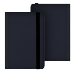 Puzdro Kožené s držiakom na Kindle 11 / 10 Paperwhite 1 / Kindle 2 / Kindle 3, tmavomodré - ochranné so stojanom