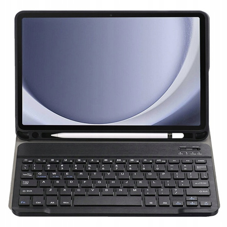 Bluetooth keyboard case for Samsung Galaxy Tab A9 8.7 CFX110 (Black)