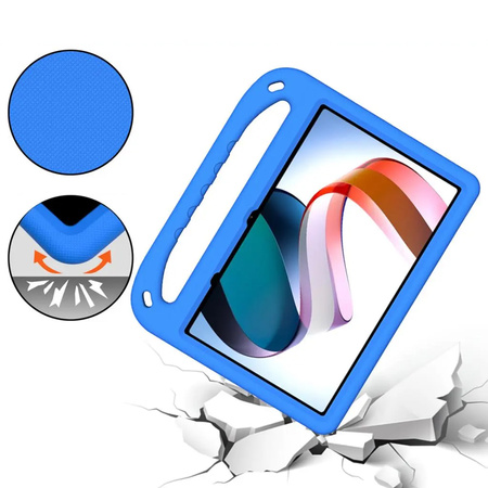 Etui z uchwytem FunColor do Xiaomi Mi Pad 6 / 6 Pro, niebieskie - ochronne z podstawką