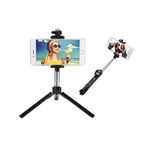 Selfie FGHGF Selfie Stick Tripod Black - selfie stick and tripod with Bluetooth remote