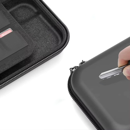 ZESTAW XXL 2x etui do Nintendo Switch 2 2025 szkło, 2x osłona, 4x nakładki, czarny