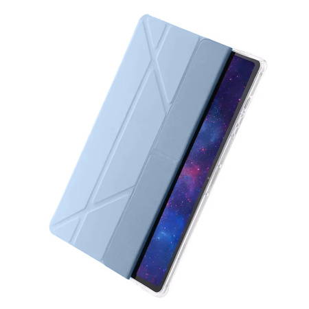 Etui Clear Trifold Galaxy Tab S6 Lite 22/24 - Blue