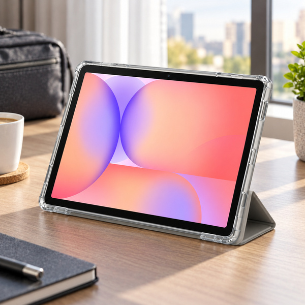 Etui do Galaxy Tab S10 Lite 10.9/ S10 FE/ S9 FE/ S9/ S8 z miejscem na rysik - szare