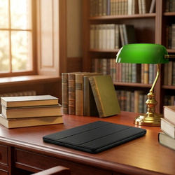 Puzdro Smart case na Apple iPad Mini 4 5 2015 / 2019 s klapkou wake up sleep / Apple iPad Mini 4 / Apple iPad Mini 5, čierne - ochranné