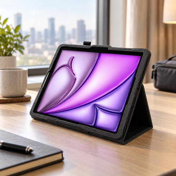Etui z klapką do Apple iPad Air 11 M4 M3 M2 2026/ 25/ 24 gen. 8/ 7/ 6 - czarne