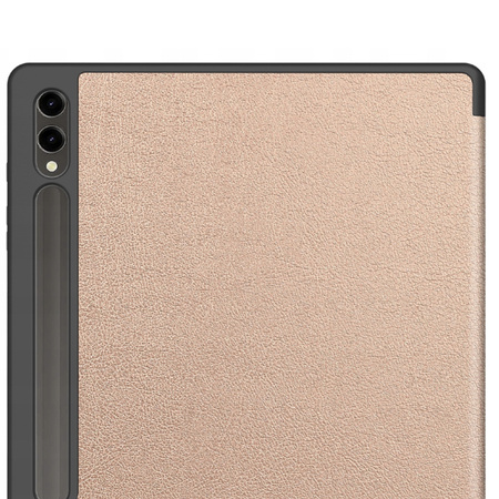 Puzdro Smart na Galaxy Tab S9 Ultra / S10 Ultra 14.6 X910 X916 X926, ružové zlato - ochranné so stojanom