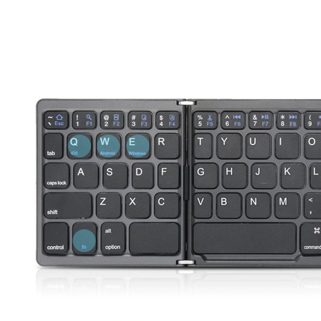 Bezdrôtová Klávesnica Bluetooth Touchpad Univerzálna Skladacia 50H