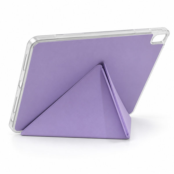 Etui Origami do Apple iPad Air 11 M4 M3 M2 2026/ 25/ 24 gen 8/7/6 z klapką - fioletowe