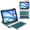Etui 360 z klawiaturą do Apple iPad 10.9 2022 Gen. 10 / 11 2025 A16 Gen. 11 / Apple iPad 11 2025 / Apple iPad 10 2024, zielone - ochronne