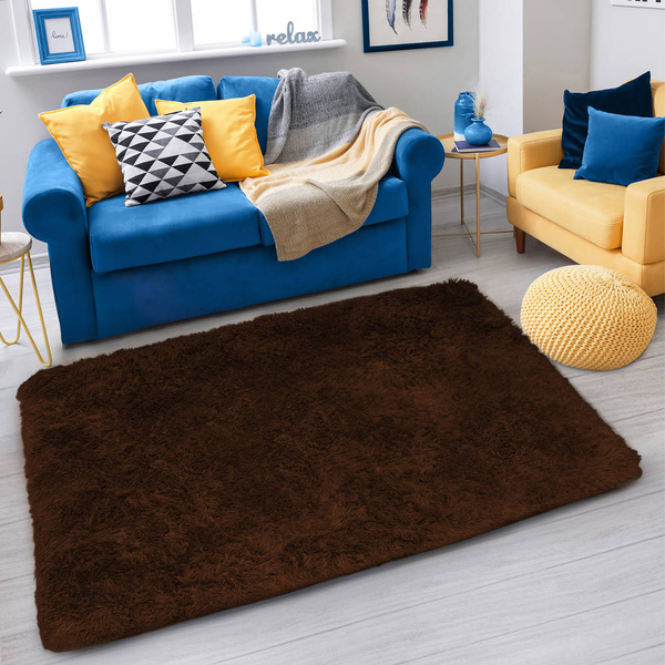 Shaggy Strado 80x150 DarkCoffee carpet (Dark brown)
