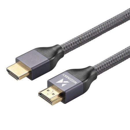 Kabel HDMI 2.1 Wozinsky 8K 60 Hz 2m WHDMI-20 (Srebrny)