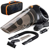 Caraymin HF2001 car vacuum cleaner - compact 120W with HEPA filter and tips