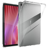 Etui Silikonowe do Lenovo Tab 10.1 2025, przezroczyste - ochronne z podstawką, dostęp do portów i przycisków