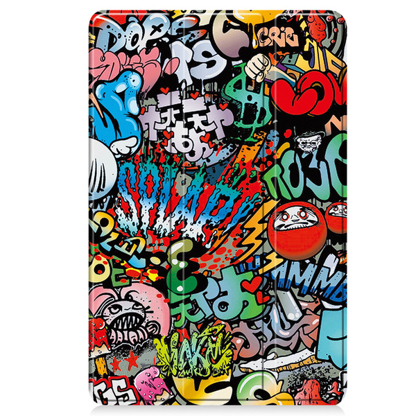 Puzdro grafické na Xiaomi Redmi Pad Pro 12.1 2024 / Poco Pad 12.1 s klapkou - ochranné so stojanom