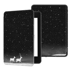 Smart Case Graphic Case for Kindle Paperwhite 1/ 2/ 3 (Snow Deer)