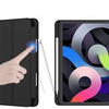 Puzdro Smart na iPad 10.9 2022 Gen. 10, čierne - ochranné so stojanom, prístup k portom a tlačidlám