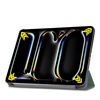Etui Smart Case obudowa do iPad Pro 11 Gen 5 A2836 A2837 A3006 / Gen. 5 A2836, zielone - ochronne