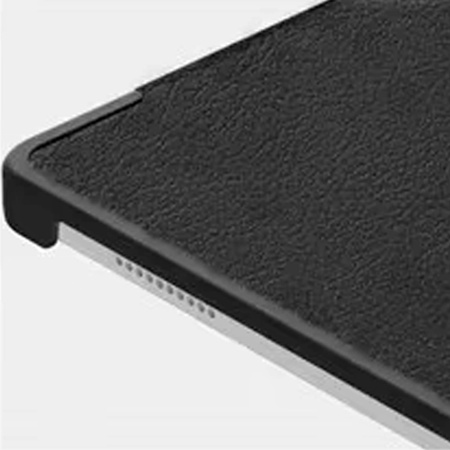 Puzdro Smart Case na Lenovo Tab P12 12 / Tab P12 TB370, čierne - ochranné so stojanom, prístup k portom a tlačidlám