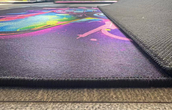 3D Strado ColorPad gaming carpet 140x200 cm modern design for gamer's room