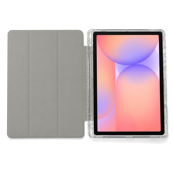 Etui do Galaxy Tab S10 Lite 10.9/ S10 FE/ S9 FE/ S9/ S8 z miejscem na rysik - szare