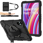 Puzdro Shockproof na Xiaomi Redmi Pad Pro 12.1 2024 / Poco Pad 12.1 / Xiaomi Redmi Pad Pro 12.1, čierne - ochranné
