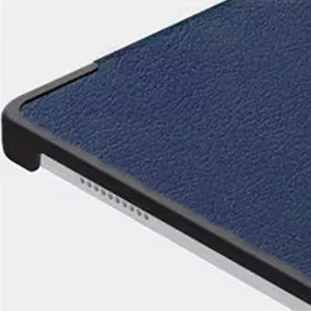 Etui Smart Case do Lenovo Tab P12 12.7 TB370 2023 / Tab P12 TB370, granatowe - ochronne z podstawką